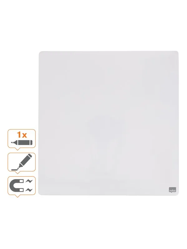 Nobo  Mini magnetisk Whiteboard  36x36cm Hvit