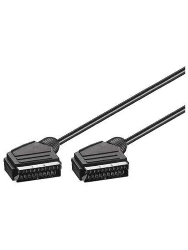 Pro Scart connection cable nickel plated ø 7 mm