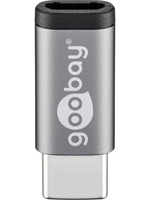 Pro USB 2.0 Micro-B - USB-C - Adapter - grey