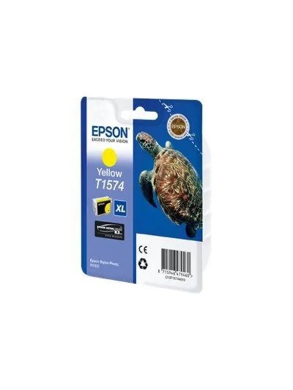Epson T1574 Ink Cartridge - Yellow - Blekkpatron Yellow