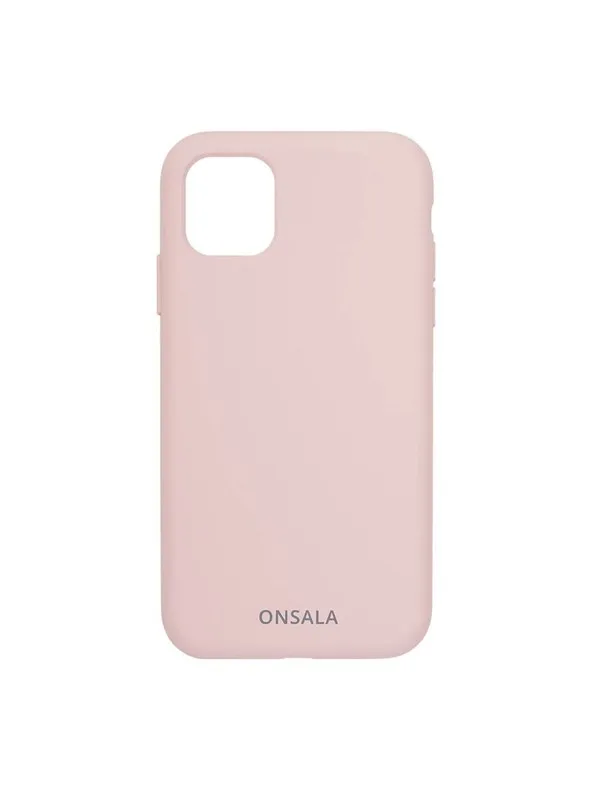 ONSALA Phone Case Silicone Sand Pink - iPhone 11 Pro Max