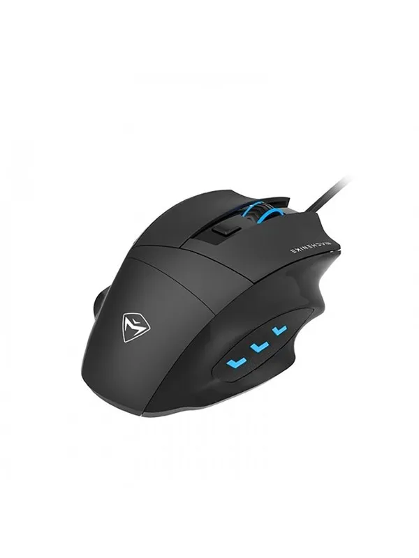 Machenike M3 Wired Gaming Mouse - Black - 6 - Svart
