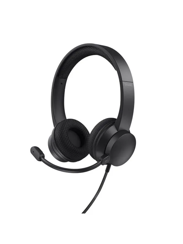 Trust Ayda USB-ENC (USB-A + USB-C) - Black