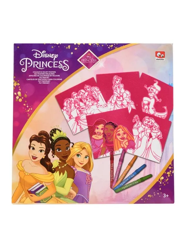 Canenco Disney Princess Felt Colors 5pcs.