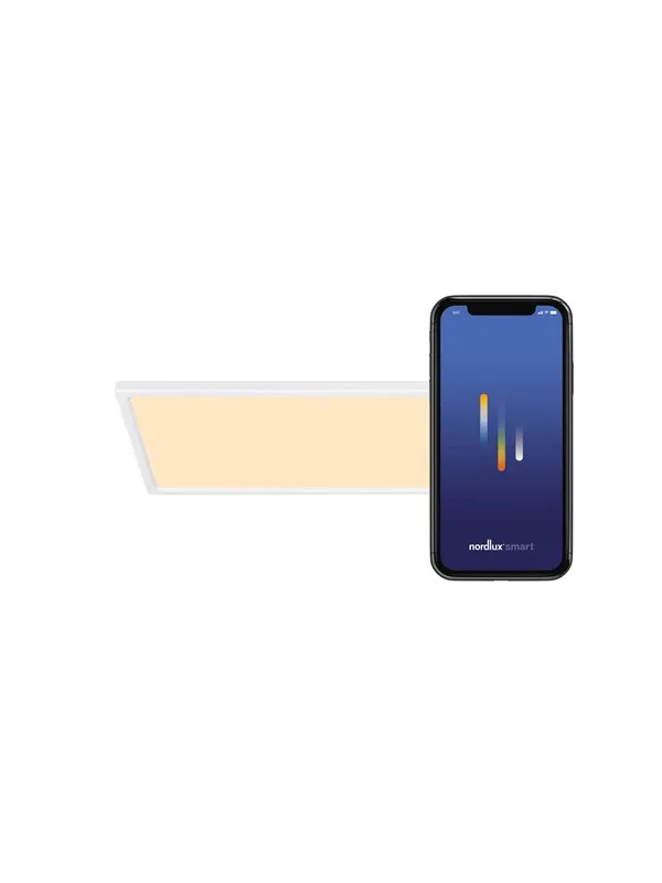 Nordlux Harlow Smart RGB Taklampe Hvit