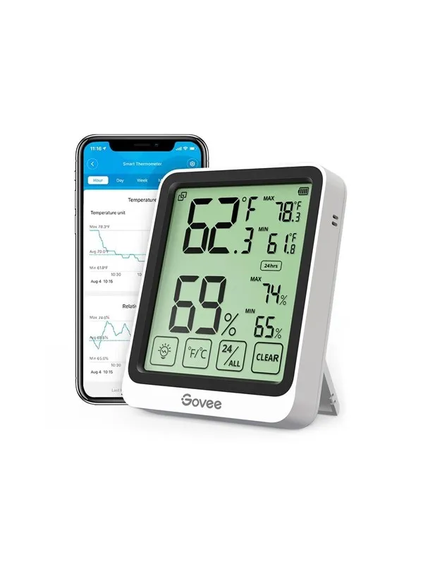 Govee Bluetooth Termometer - Hygrometer med skjerm