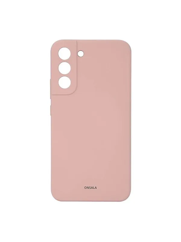 ONSALA Phone Case Silicone Sand Pink - Samsung S22+