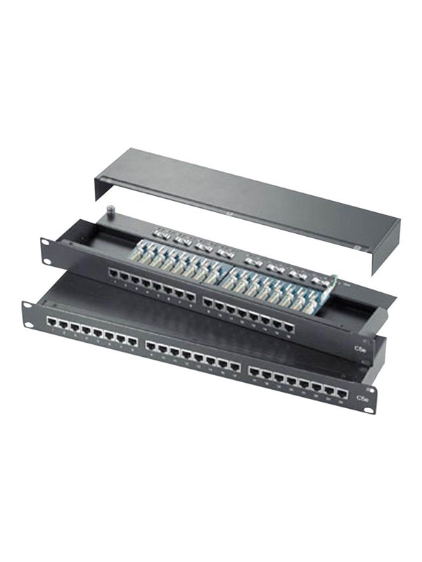 Roline patch panel - 1U - 19"