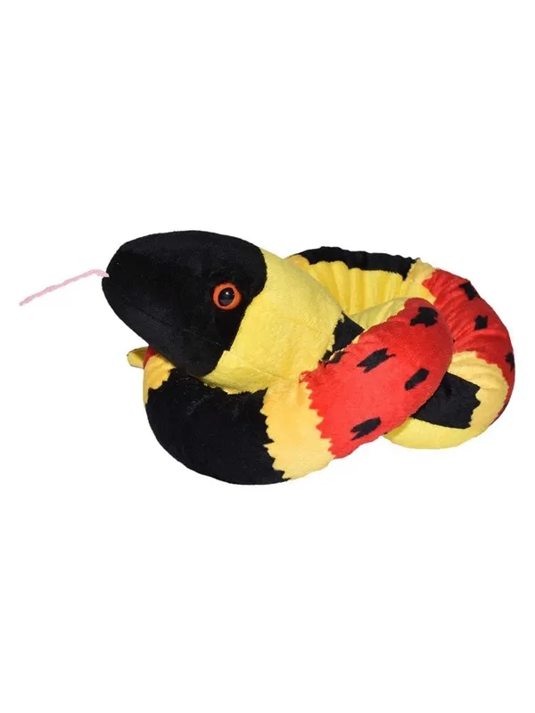 Wild Republic Plush Toy Snakes 137 cm Coral