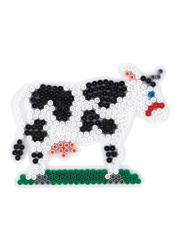 Hama Ironing Beads Pegboard-Cow