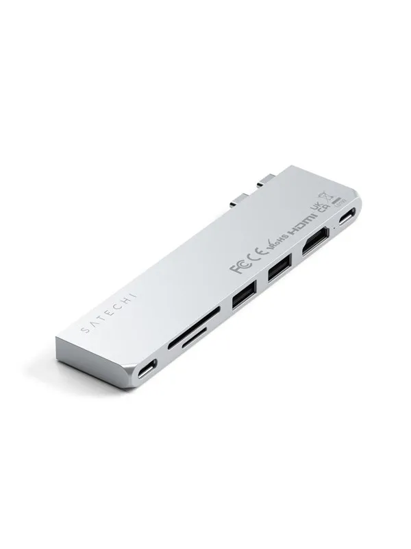 Satechi Pro Hub Slim - USB4 - 6K 60 Hz - 100W