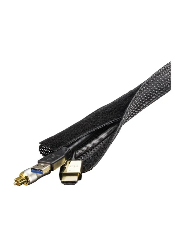 Deltaco Hook and loop cable wrap 1.8m