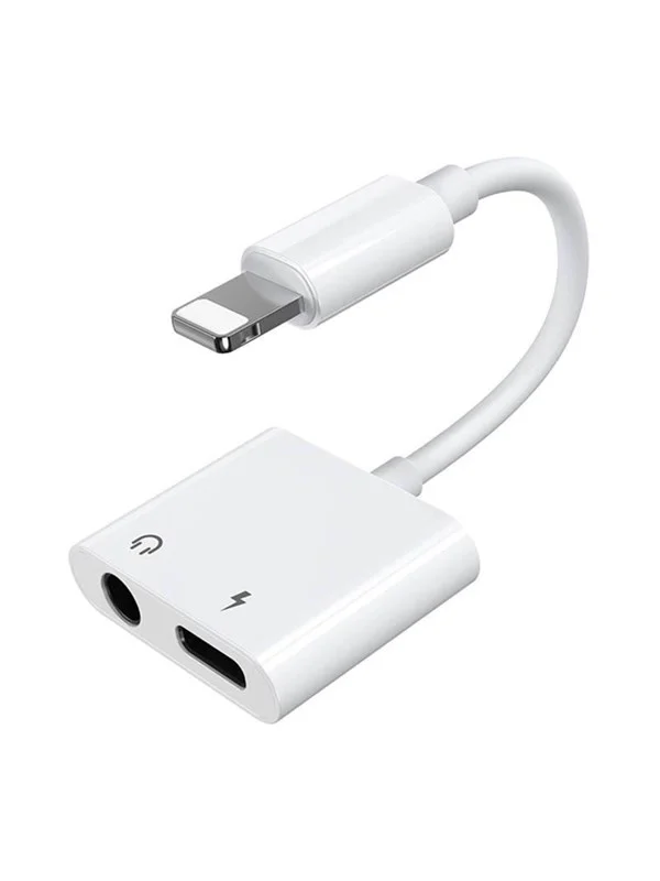 Joyroom Audio Adapter 3.5mm  S-Y104 (white)