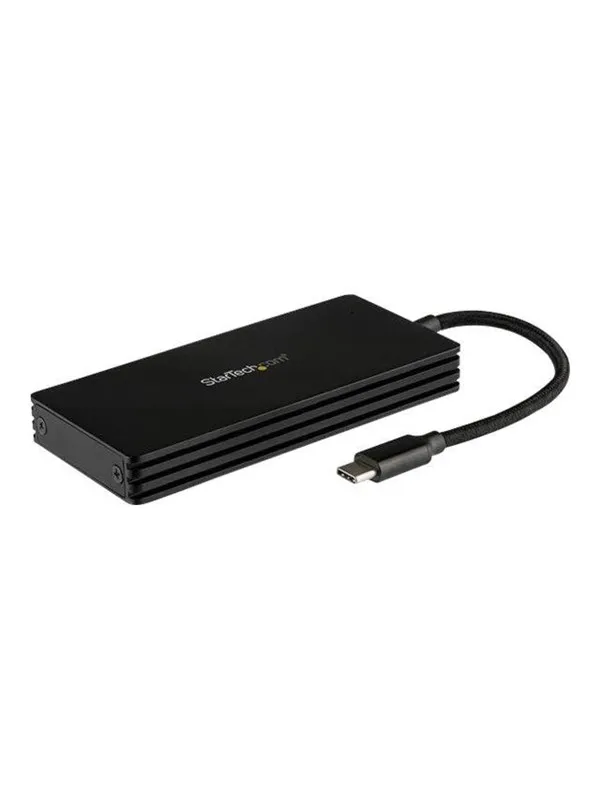 StarTech.com M.2 SSD Enclosure for M.2 SATA Drives - USB 3.1 - USB-C - storage enclosure - M.2 Card - USB 3.1 (Gen 2)