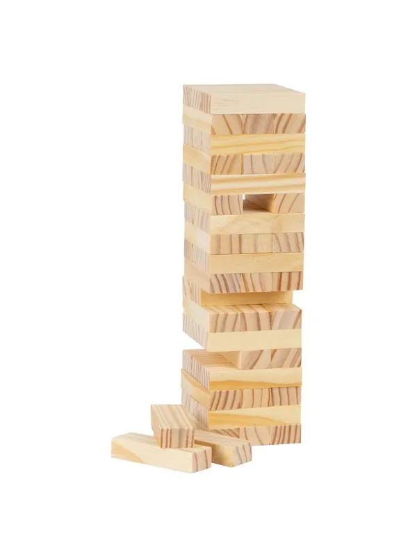 Small Foot - Wooden Wobble Tower Balance Game