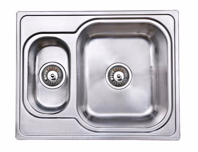 Epoq Silver kjøkkenvask 63x50 cm