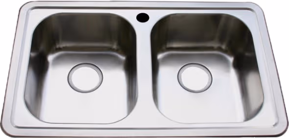 Epoq Silver kjøkkenvask 78x48 cm