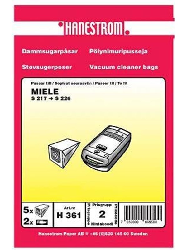 hanestroem Vacuum Cleaner Bag - 5 pcs