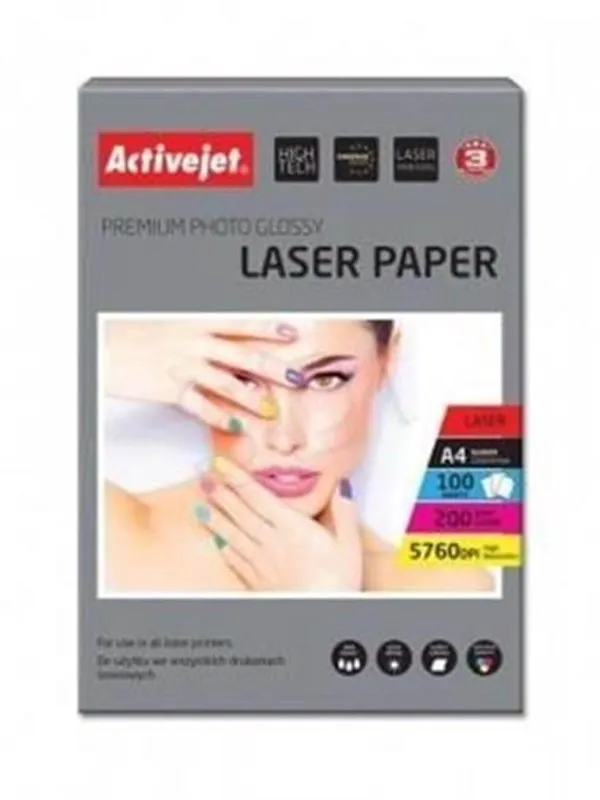 ActiveJet Premium Photo Glossy Laser Paper A4 x 100