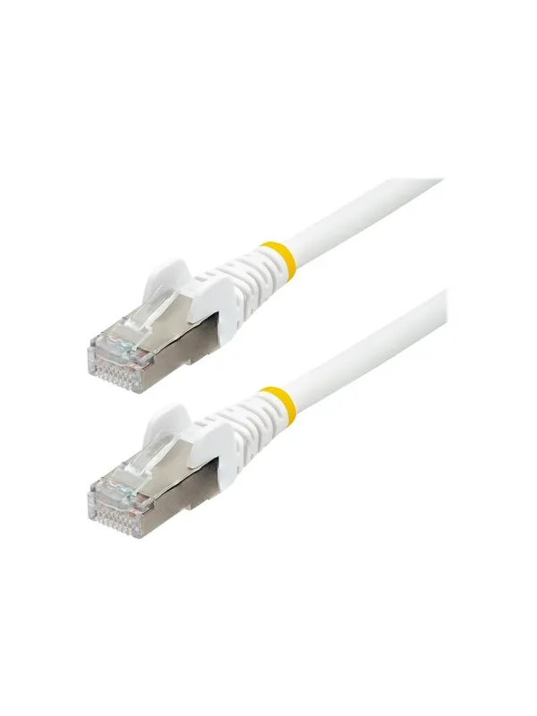 StarTech.com 2m CAT6a Ethernet Cable - White - Hvit - 2m