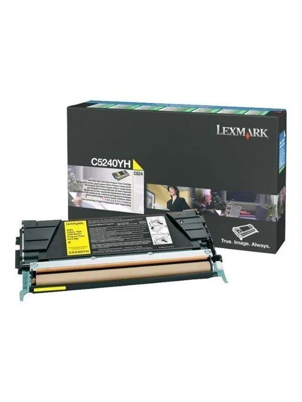 Lexmark C5240YH Toner Yellow - Laser toner Yellow
