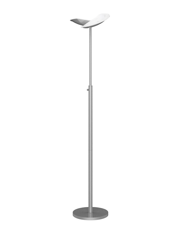 Unilux Zelux LED Uplight, sølv