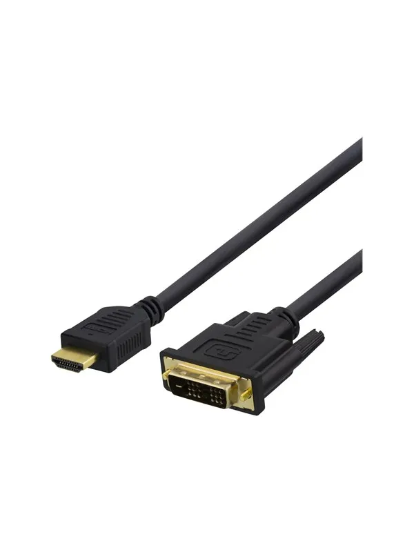 Deltaco HDMI-116D - adapter cable - HDMI / DVI - 7 m