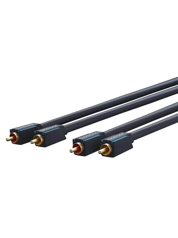 ClickTronic RCA Stereo Cable - 0.5m