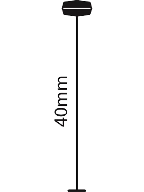 METO Plasttråd, standard, 40 mm