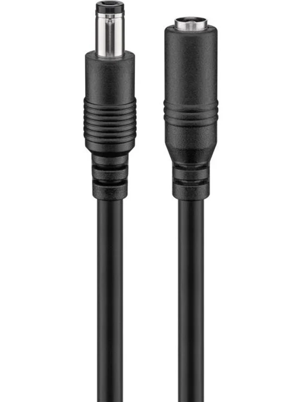 Pro 2.5 mm DC extension cable Black