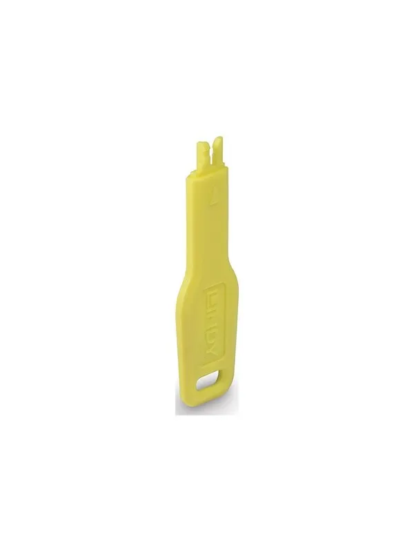 Lindy LAN port blocker key - yellow
