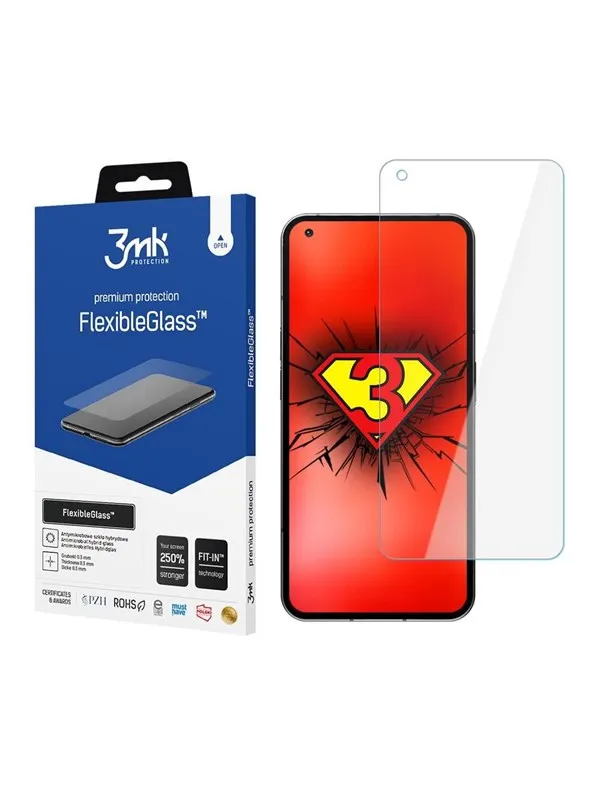 3mk FlexibleGlass™ hybrid glass on Nothing Phone 1