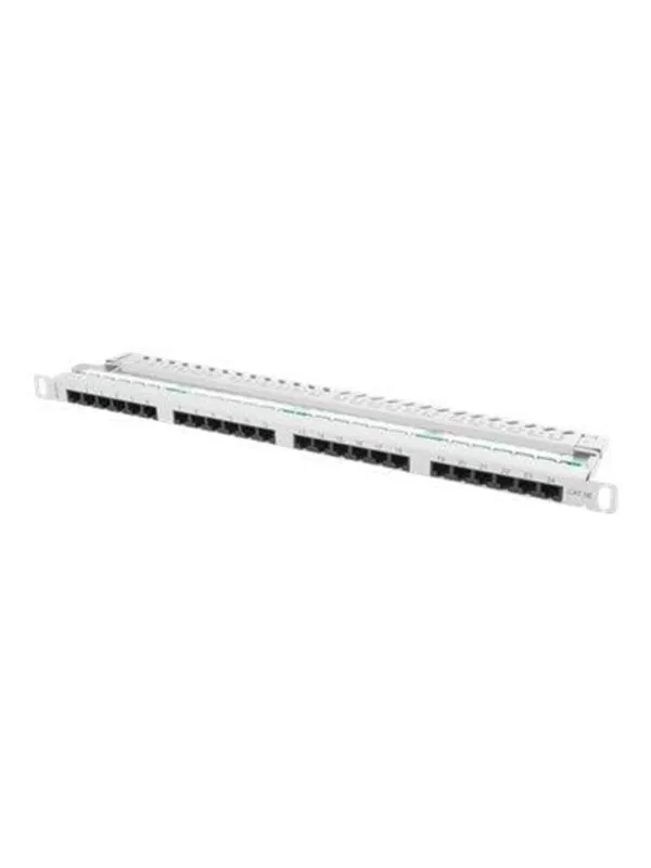 Lanberg PPU5-0024-S - patch panel - 0.5U - 19"