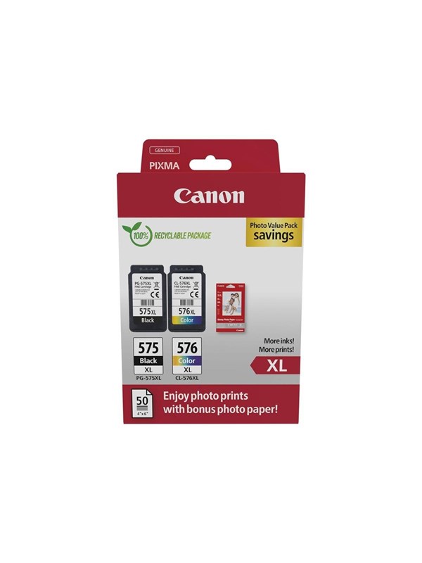 Canon PG-575XL/CL-576XL / 5437C006 High Value Pack