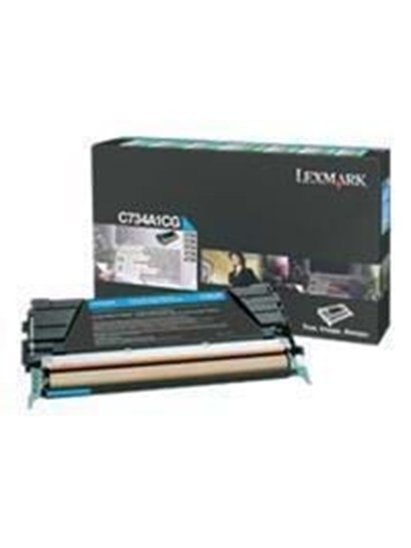 Lexmark C736H1CG Toner - Laser toner Cyan