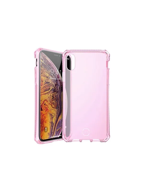 ITSKINS SPECTRUM CLEAR cover for iPhone XS Max®. Pink