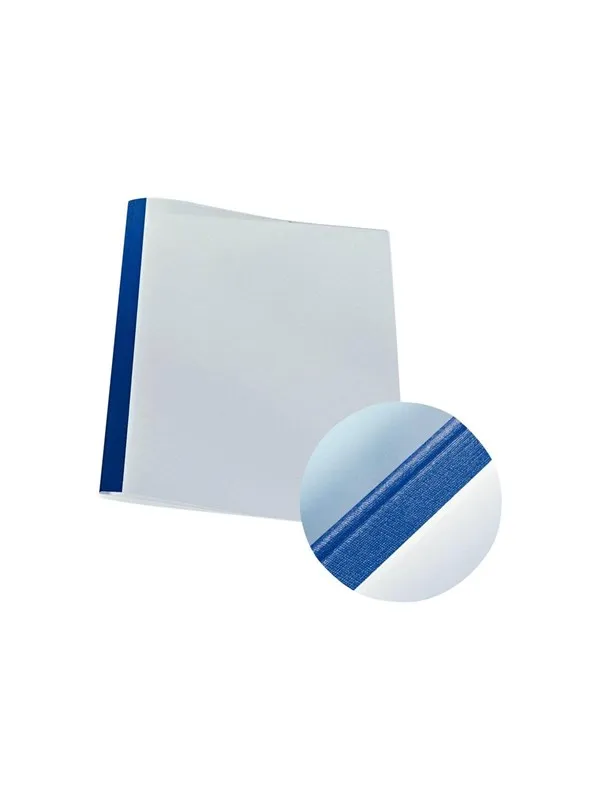 Leitz Liminnbindingsomslag   Lin 1,5 mm Blå