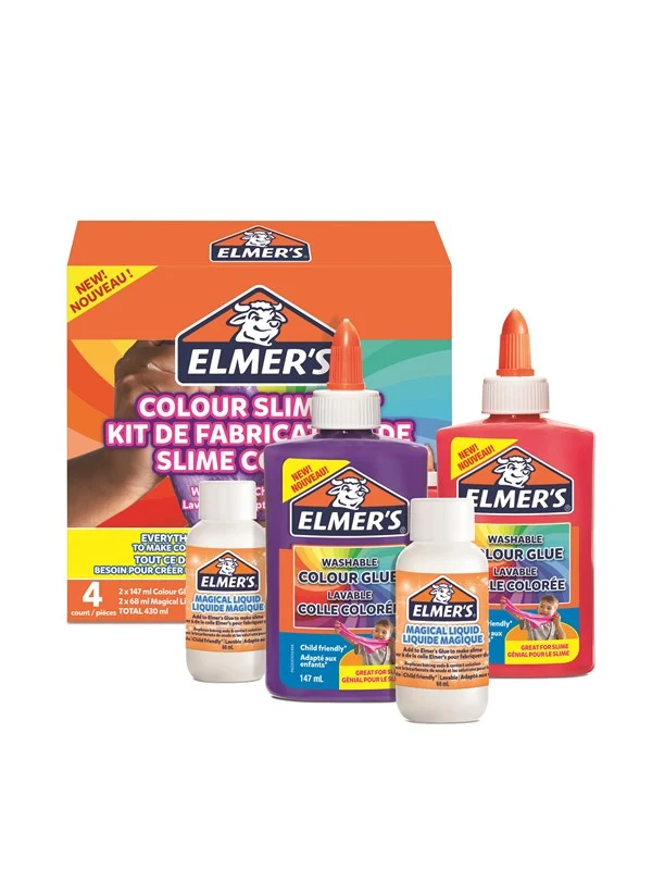 Elmer's Opaque color slime kit
