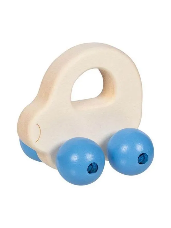 Goki Wooden Gripping Ring Car