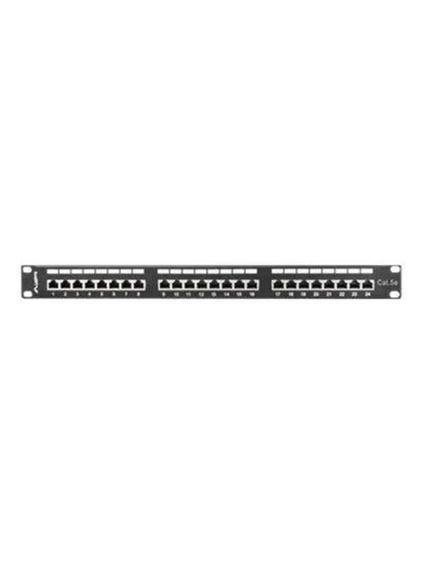 Lanberg PPS5-1024-B - patch panel - 1U - 19"