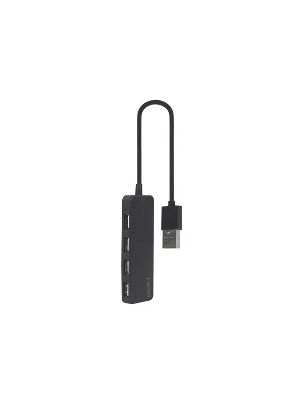 Gembird UHB-CM-U2P4-01 - hub - 4 ports USB-hub - 4 porter - Svart