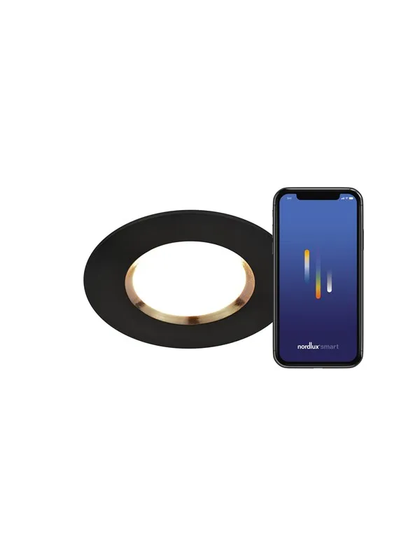 Nordlux Dorado Smart Downlight Sort