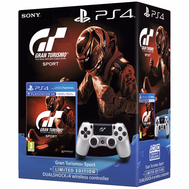 PS4 DualShock 4 trådløs kontroll+ Gran Turismo Sport