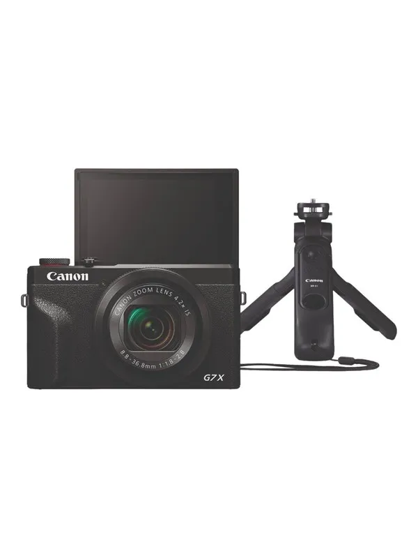 Canon Powershot G7 X Mark III Premium Vlogger Kit - Black