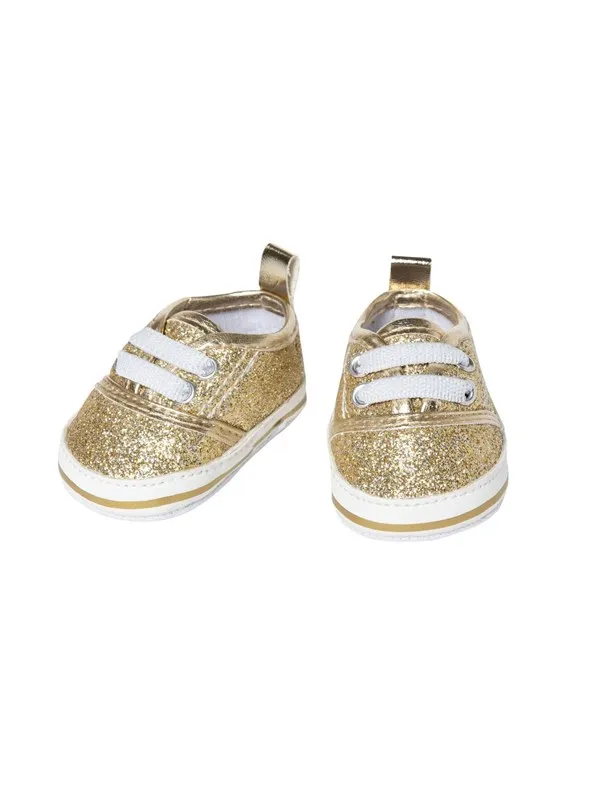 Heless Doll sneakers Glitter Gold 30-34 cm