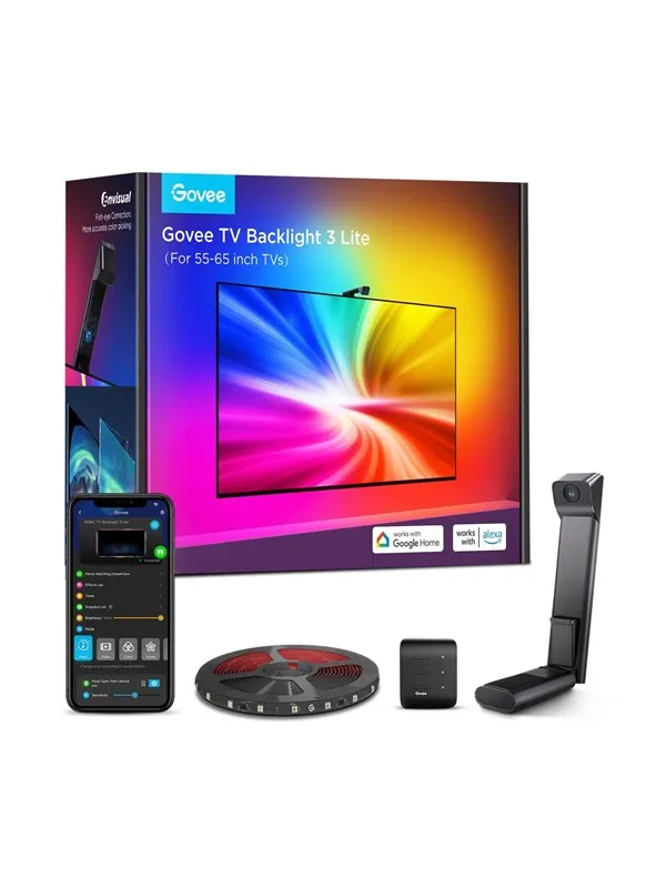 Govee TV-bakgrunnsbelysning 3 Lite 75"-85"