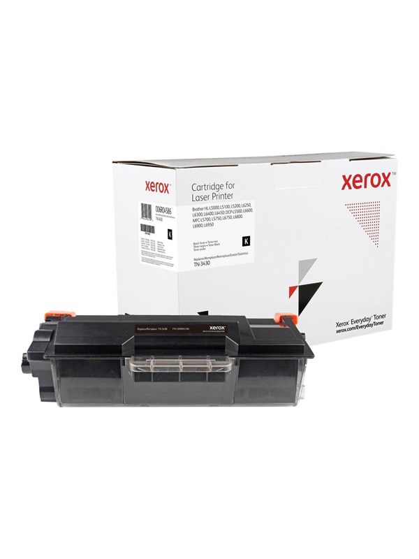 Xerox Everyday Mono Toner - Compatible | Black | Standard Yield | Brother TN-3430