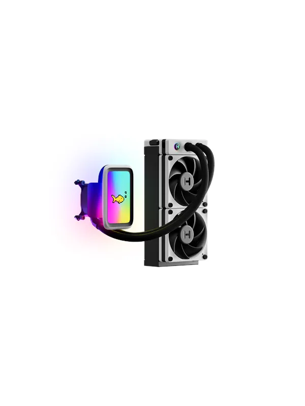 HYTE THICC Q60 - Kabinettvifte - 120mm - Hvit