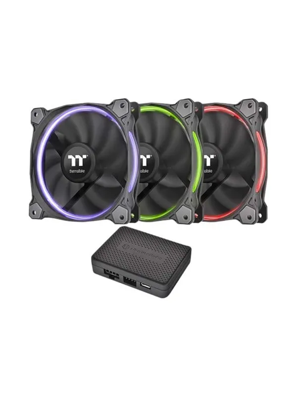 Thermaltake Riing 12 RGB Fan TT Premium Edition - Kabinettvifte - 120mm - Svart