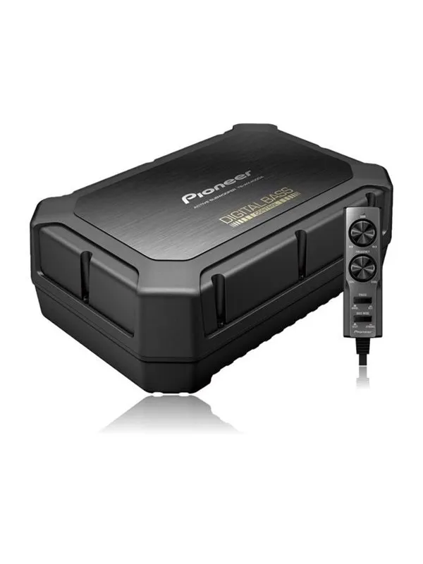 Pioneer TS-WX400DA Active Car Subwoofer with Remote Control - 250 W - Subwoofer